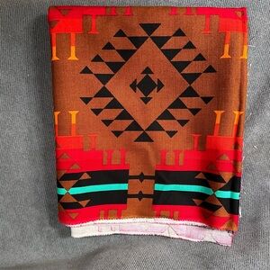Southwestern Aztec print fabric cotton 2 yards